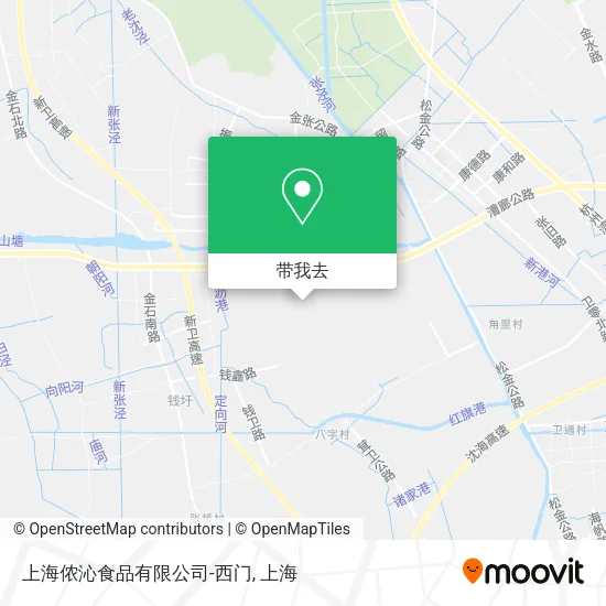 上海侬沁食品有限公司-西门地图