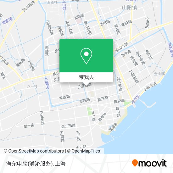 海尔电脑(润沁服务)地图