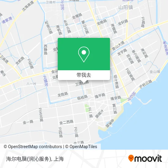 海尔电脑(润沁服务)地图
