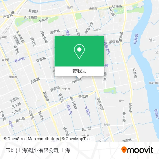 玉灿(上海)鞋业有限公司地图