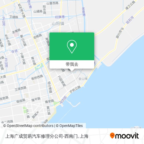上海广成贸易汽车修理分公司-西南门地图