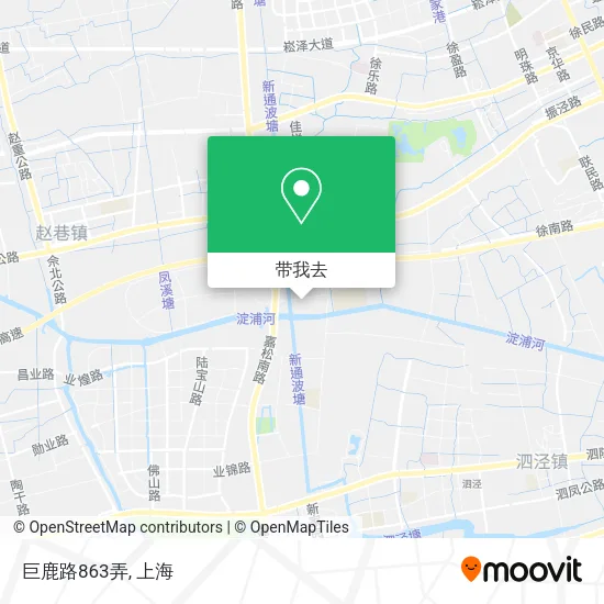 巨鹿路863弄地图