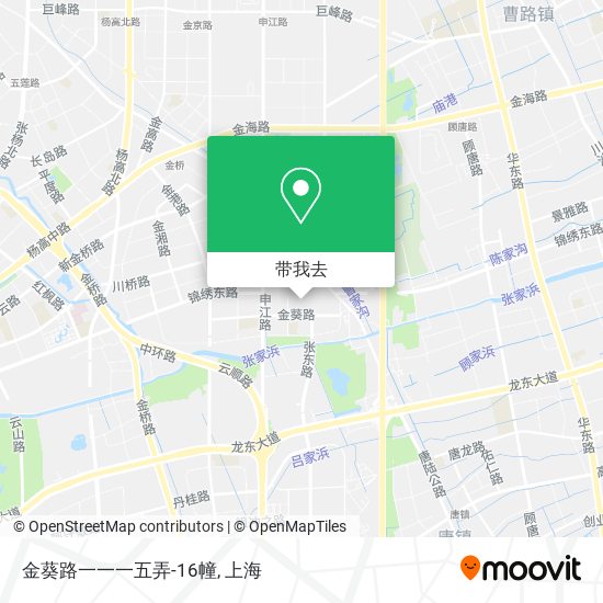 金葵路一一一五弄-16幢地图
