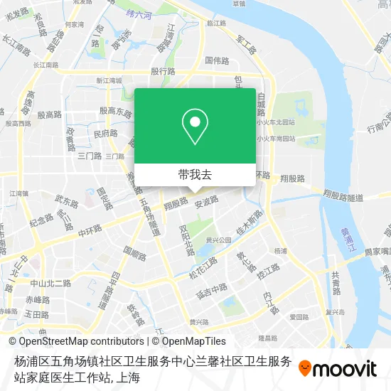 杨浦区五角场镇社区卫生服务中心兰馨社区卫生服务站家庭医生工作站地图