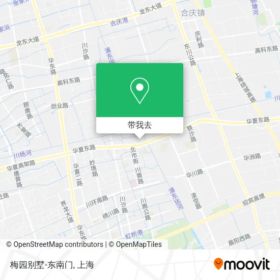 梅园别墅-东南门地图