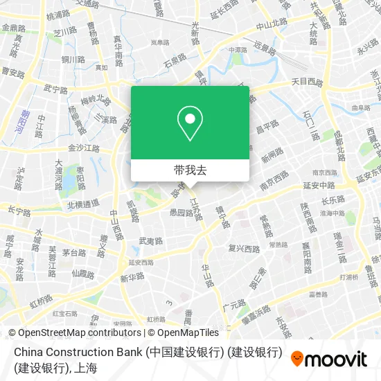 China Construction Bank (中国建设银行) (建设银行) (建设银行)地图