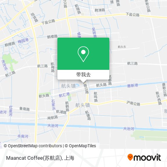 Maancat Coffee(苏航店)地图