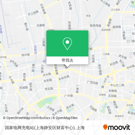 国家电网充电站(上海静安区财富中心)地图