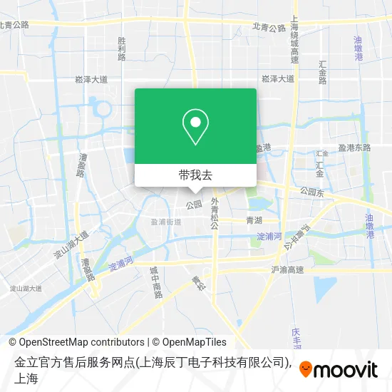 金立官方售后服务网点(上海辰丁电子科技有限公司)地图