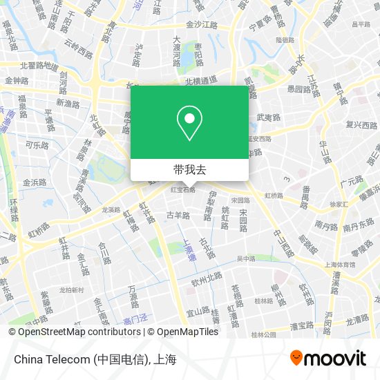 China Telecom (中国电信)地图