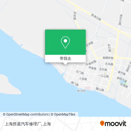 上海胜嘉汽车修理厂地图