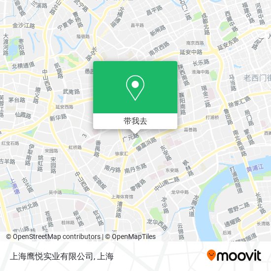 上海鹰悦实业有限公司地图