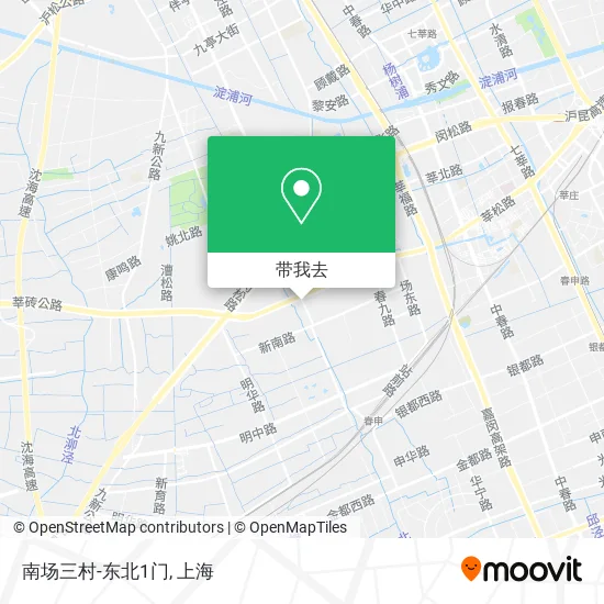 南场三村-东北1门地图