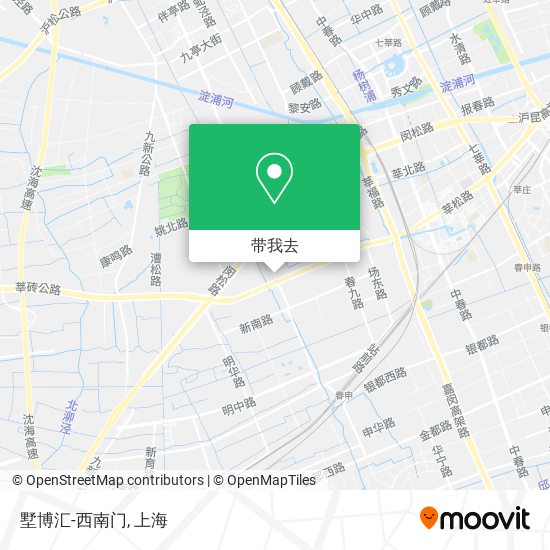 墅博汇-西南门地图