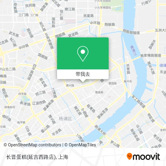 长晋蛋糕(延吉西路店)地图