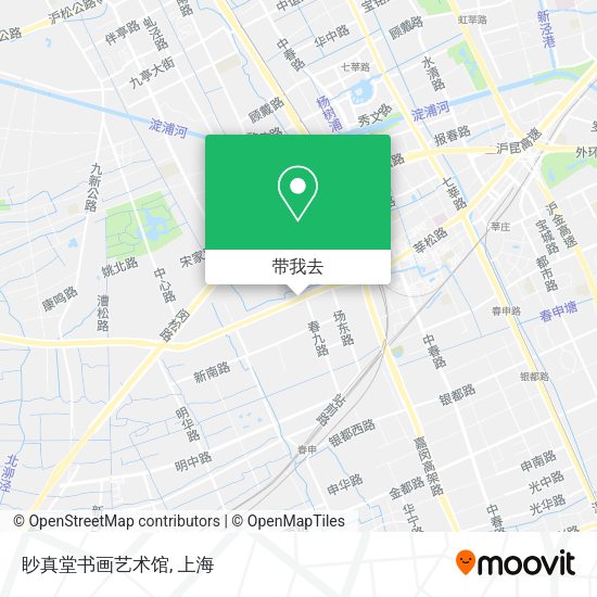 眇真堂书画艺术馆地图