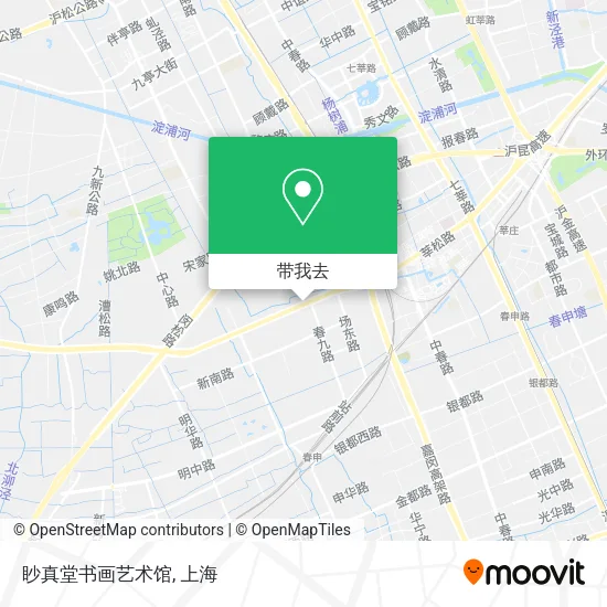 眇真堂书画艺术馆地图
