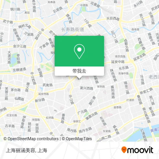 上海丽涵美容地图