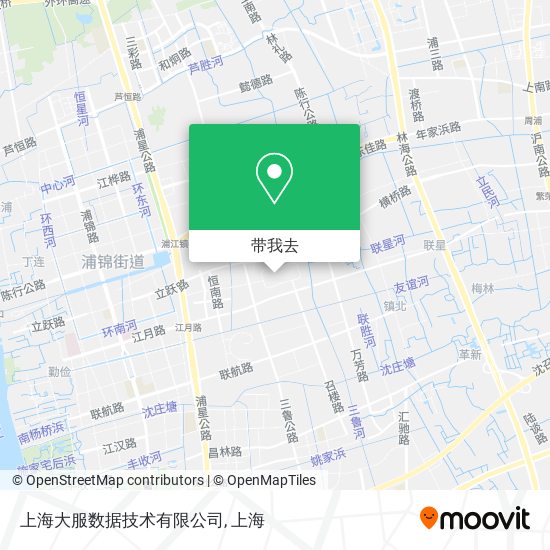 上海大服数据技术有限公司地图