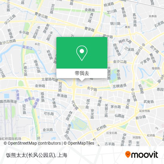饭熊太太(长风公园店)地图
