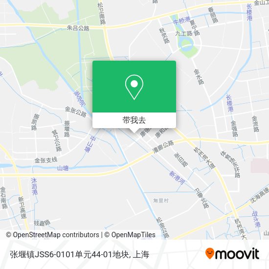 张堰镇JSS6-0101单元44-01地块地图