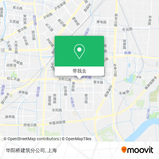 华阳桥建筑分公司地图