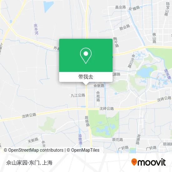 佘山家园-东门地图
