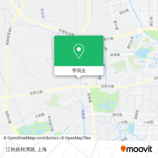 江秋路秋潭路地图