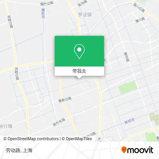 劳动路地图