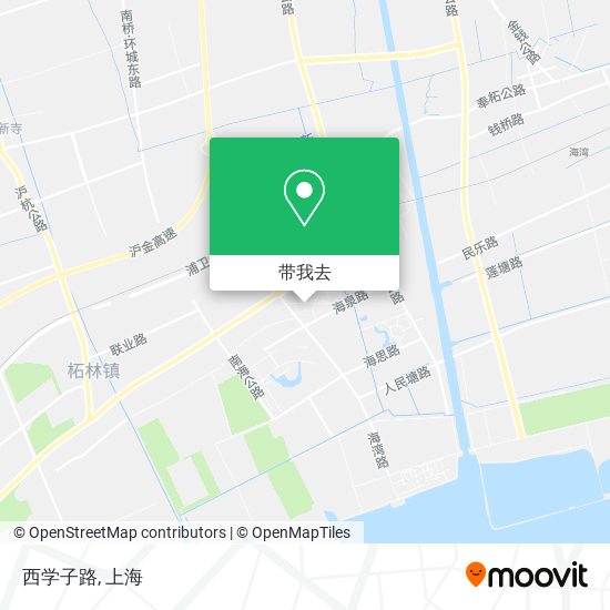 西学子路地图