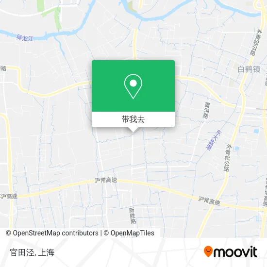 官田泾地图