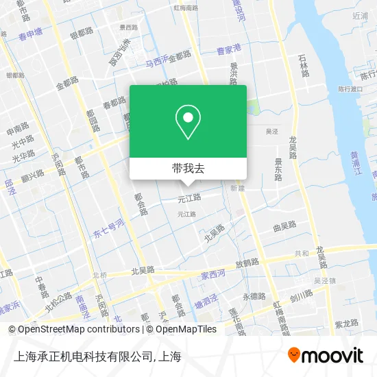 上海承正机电科技有限公司地图
