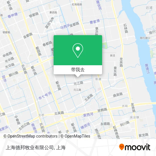 上海德邦牧业有限公司地图