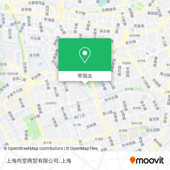 上海尚堂商贸有限公司地图