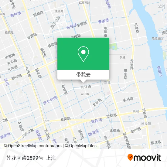 莲花南路2899号地图