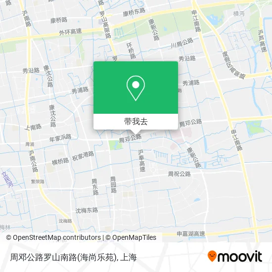 周邓公路罗山南路(海尚乐苑)地图