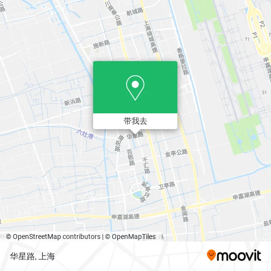 华星路地图