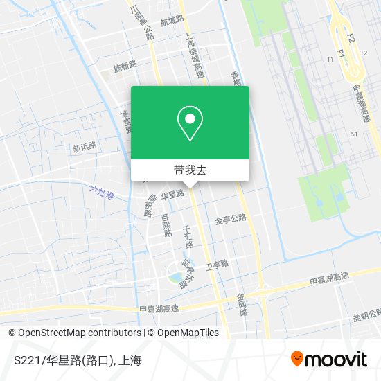S221/华星路(路口)地图
