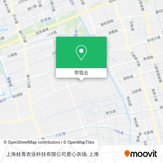 上海枝青农业科技有限公司爱心农场地图