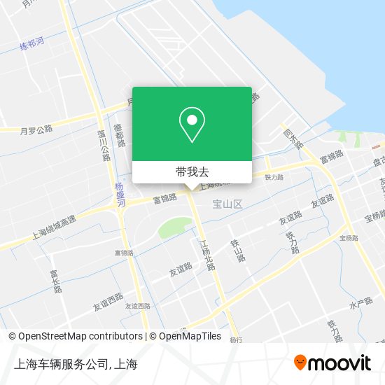 上海车辆服务公司地图