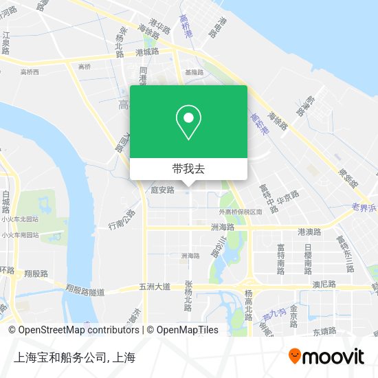 上海宝和船务公司地图