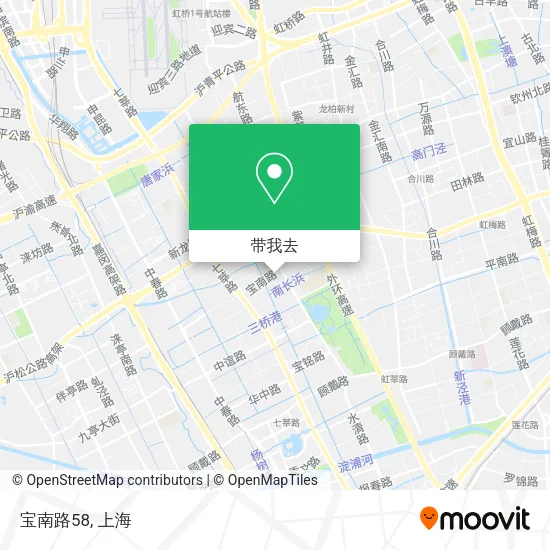 宝南路58地图