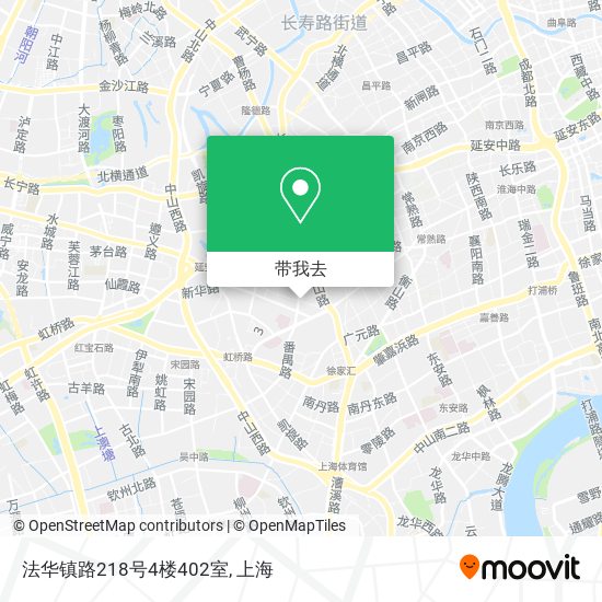 法华镇路218号4楼402室地图