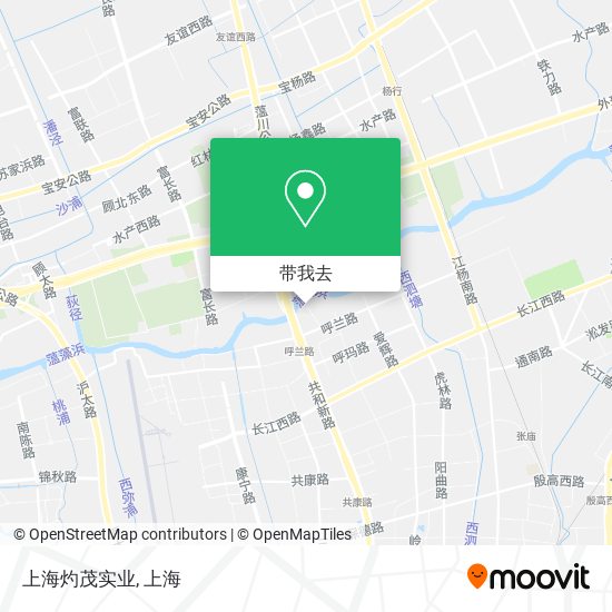 上海灼茂实业地图