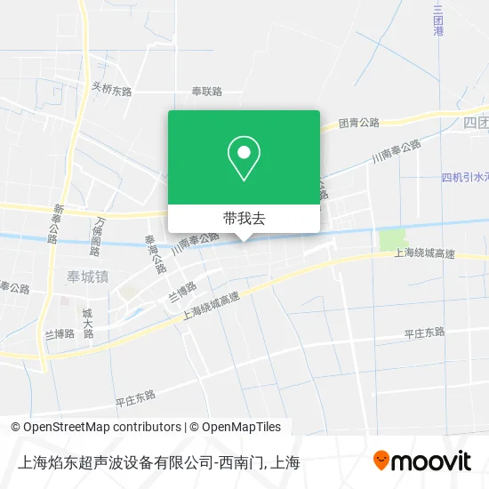 上海焰东超声波设备有限公司-西南门地图