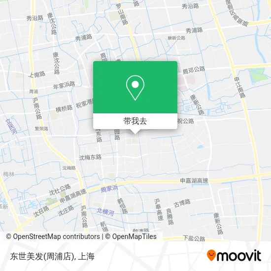 东世美发(周浦店)地图