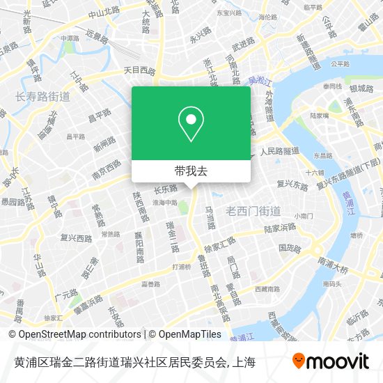 黄浦区瑞金二路街道瑞兴社区居民委员会地图