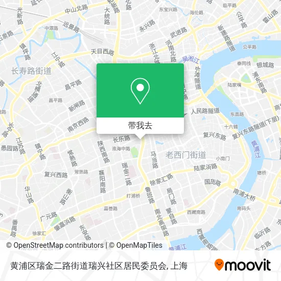 黄浦区瑞金二路街道瑞兴社区居民委员会地图
