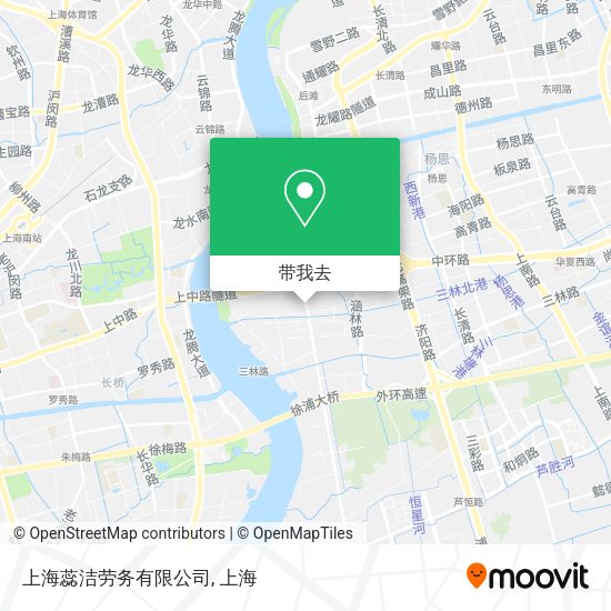 上海蕊洁劳务有限公司地图