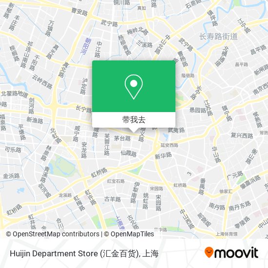 Huijin Department Store (汇金百货)地图